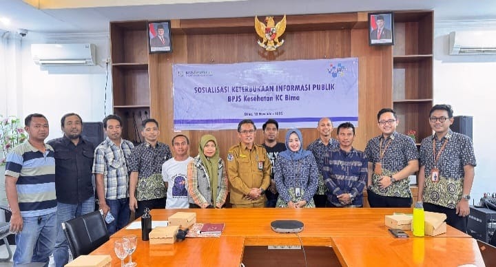 BPJS Kesehatan Bima Gelar Sosialisasi Keterbukaan Informasi Publik